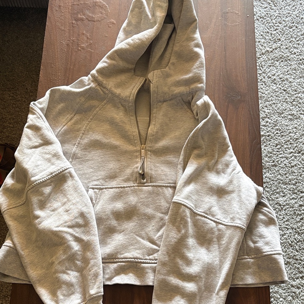 Lululemon quarter zip scuba